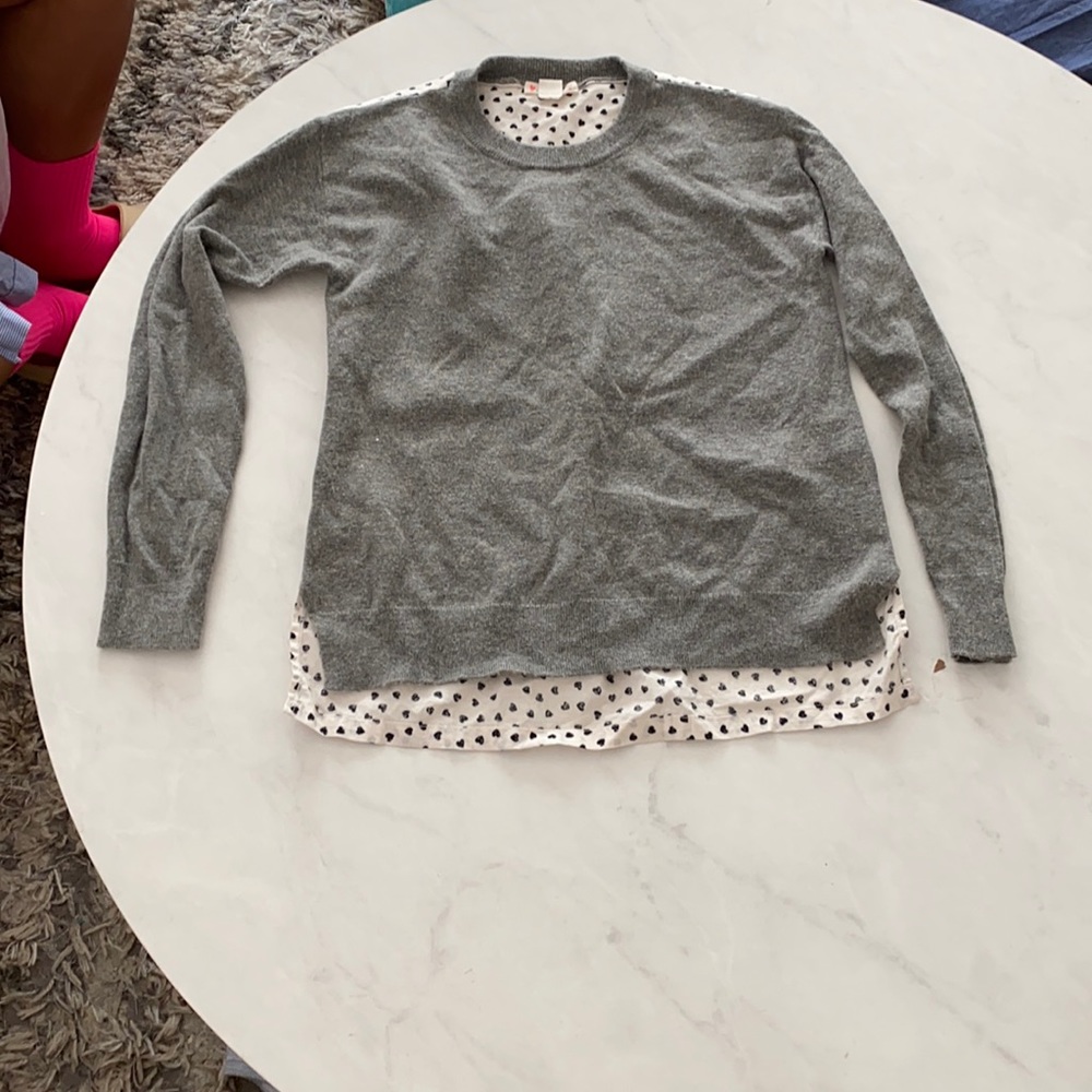 Hearts on back of shirt